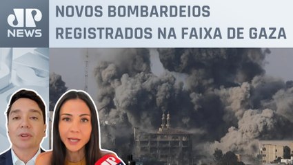 Download Video: Governo de Israel diz ter destruído defesa do Hamas; Amanda Klein e Claudio Dantas analisam