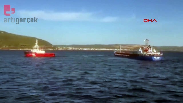 Çanakkale Boğazı'nda gemi arızası