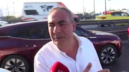 İstanbul'da büyük yangın! D-100'de trafik durdu