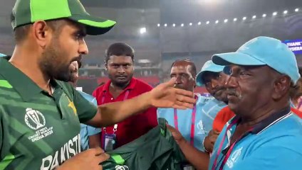 A note of appreciation to the Hyderabad ground staff #CWC23 _ #PAKvSL _ PCB