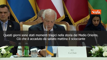 Israele, Borrell: Assistiamo a momenti tragici per la storia del Medio Oriente