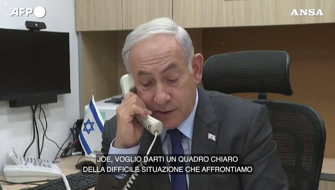 Israele, Netanyahu a Biden: "Ferocia mai vista dai tempi dell'Olocausto"