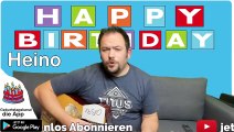 Happy Birthday, Heino! Geburtstagsgrüße an Heino