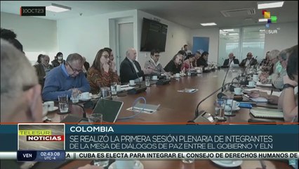 Gobierno de Colombia y Ejército de Liberación Nacional realizan Mesa de Diálogo de Paz