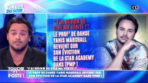 Echanges tendus entre Yann Moix et Yanis Marshall dans 