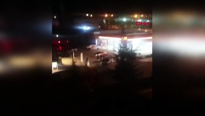 Çorum'da Alkollü 3 Kişi Akaryakıt İstasyonunda Gözaltına Alındı