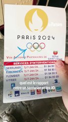 Download Video: Non, votre plombier ne peut pas être partenaire des Jeux Olympiques Paris 2024