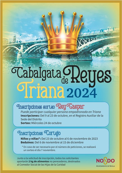 Cabalgata Reyes Magos Triana 2024