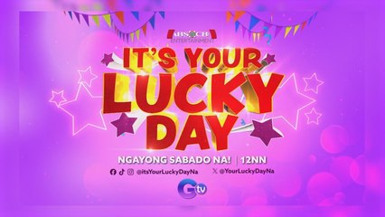 'It's Your Lucky Day,' mapapanood na simula October 14 (Teaser)