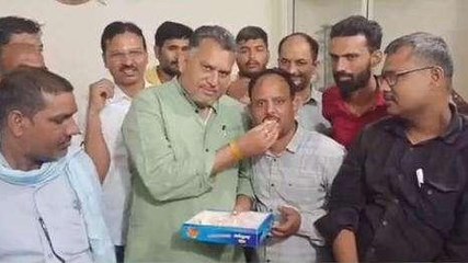 भिण्ड: BJP ने अटेर से अरविंद भदौरिया का बनाया प्रत्याशी,समर्थकों में उत्साह