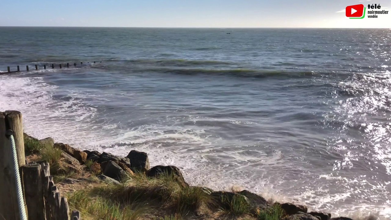 Noirmoutier  |  Grandes marées à l'Épine |  Télé Noirmoutier Vendée