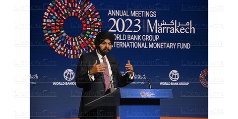 Assemblées annuelles BM-FMI: Conférence d'Ajay Banga, Président de la Banque Mondiale