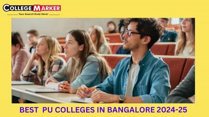 BEST PU COLLEGES IN BANGALORE 2024-25