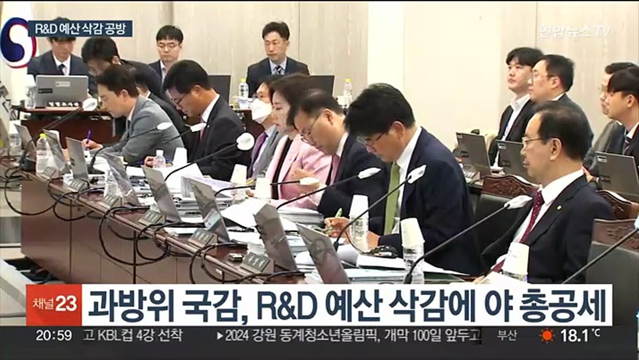 "카르텔" vs "비효율"…R&D 예산 삭감 공방