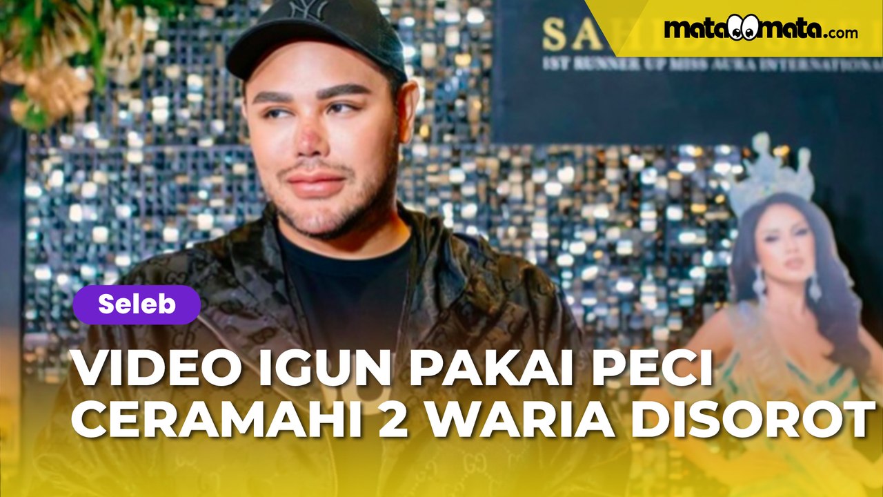 Video Ivan Gunawan Pakai Peci Ceramahi 2 Waria: Tidak Ada Alasan Berdandan Seperti Perempuan