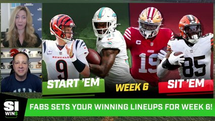 Week 6 Start 'Em, Sit 'Em