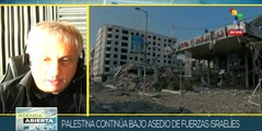 Marcelo Ramírez: Israel implementa una política de exterminio contra Palestina