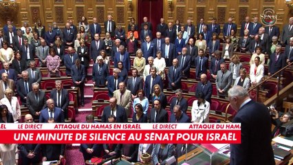 Une minute de silence au Sénat pour Israël
