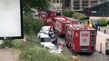 İstanbul'da akılalmaz olay! Genç kadın yürüdüğü kaldırımın çökmesi sonucu oluşan dev çukura düştü