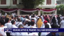Didukung Aktivis 98, Prabowo: Dulu Kami Berseberangan