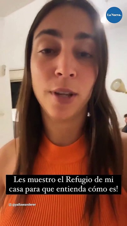 Una chica argentina en Israel explicó cómo es el espacio en el que permanece cuando suenan las alarmas