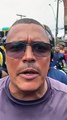 VÍDEO: Motoristas de aplicativo protestam durante lançamento de escola municipal em Salvador