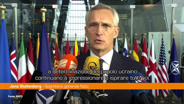 Stoltenberg La Nato continuerà a sostenere l'Ucraina