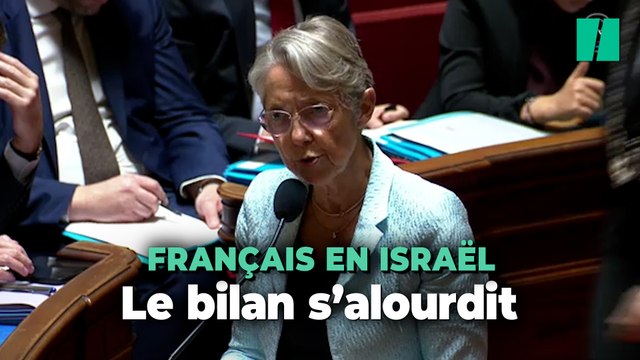 Élisabeth Borne a livré un nouveau bilan sur les ressortissants français en Israël