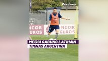 Lionel Messi Gabung Latihan Timnas Argentina, Bisa Tampil Lawan Paraguay?