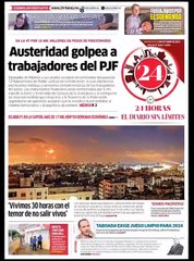 24 Horas Avanza extinción de apoyos para los trabajadores del Poder Judicial