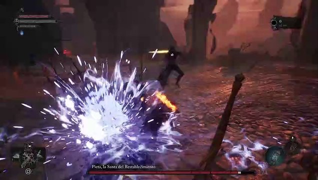 Lords of the Fallen - Gameplay del primer jefe