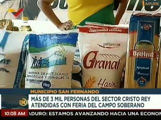 Download Video: Apure | 4.5 ton. de alimentos fueron expendidos con Feria del Campo Soberano en sector Cristo Rey