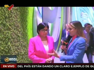 Rusia | Vpdta. Delcy Rodríguez: A los ojos del mundo se está cometiendo un genocidio en Palestina