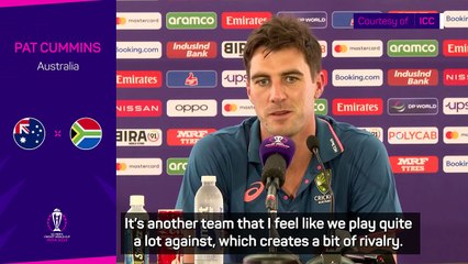 Cummins says Australia feel a rivalry with South Africa