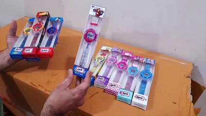 Unboxing and Review of Kids Edition Spiderman, Frozen, Ben 10,  Hello Kitty, Marvel Avengers Digital Watch for Kids