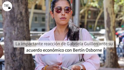 Download Video: La impactante reacción de Gabriela Guillen ante su acuerdo económico con Bertín Osborne