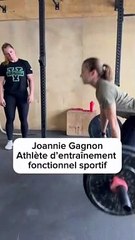 Entraînement de Joannie Gagnon (Le Reflet - Guillaume Gervais)