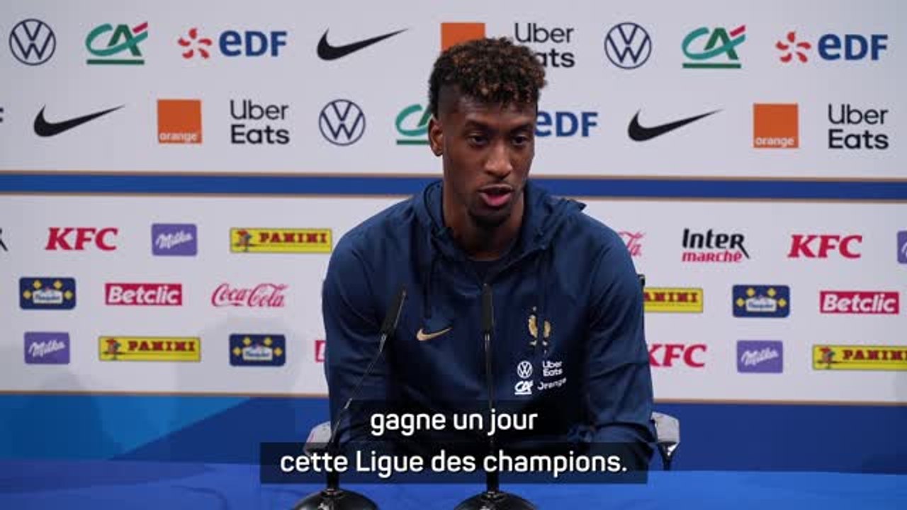 Bleus - Coman souhaite que le PSG gagne la LDC... mais pas tant qu’il est au Bayern !