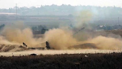 إسرائيل تطلق قذائف مدفعية تجاه غزة