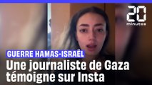 Guerre Hamas-Israël : Une jeune journaliste de Gaza témoigne sous le feu des bombes