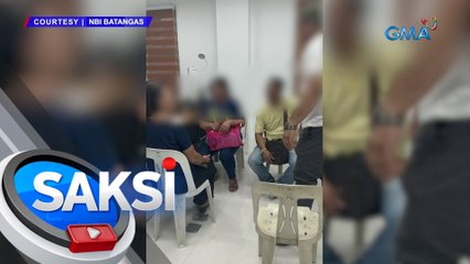 3 miyembro ng recruitment group na nagpapakilalang accredited daw ng SEC at DSWD, tiklo | Saksi