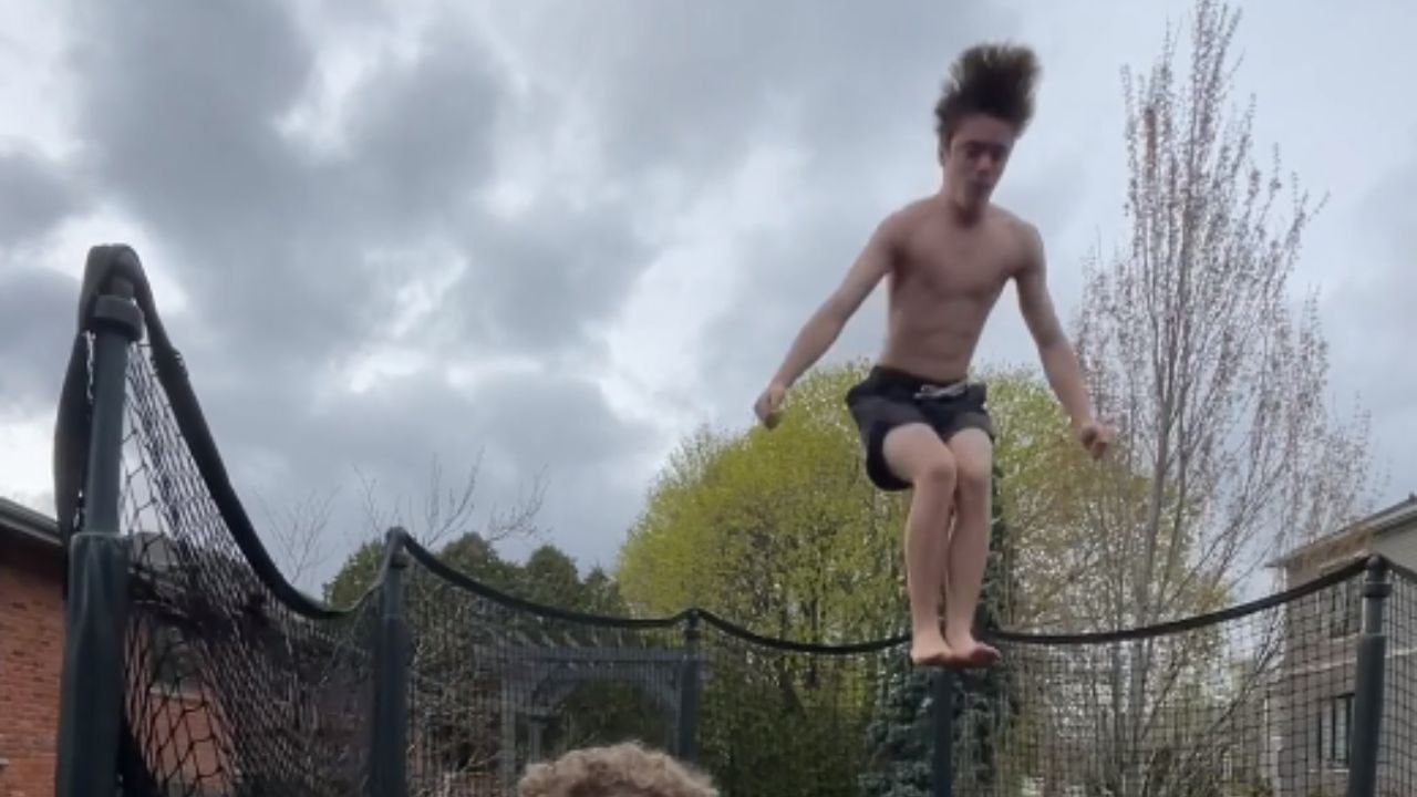 Man increases his chances of going to hospital by 6x with a WILD sextuple flip attempt