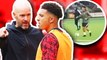 What Really Happened Between Jadon Sancho And Erik Ten Hag