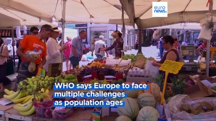 WHO warns Europe it will face challenges as number of pensioners to jump by 25% in coming decades