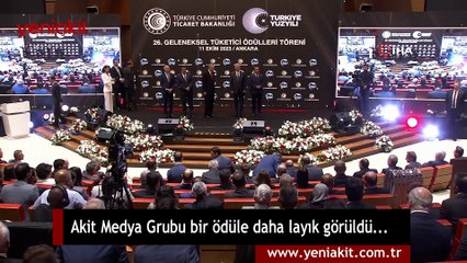 Akit Medya Grubu’na bir ödül daha! Karahasanoğlu ödülünü Erdoğan'ın elinden aldı