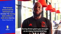 Lukaku sends Hazard heartfelt message after shock retirement