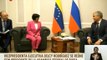 Vicepdta. Delcy Rodríguez se reúne con el presidente de la Duma, Vyacheslav Volodin