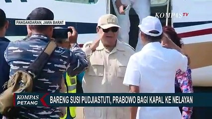 Tak Bahas Politik, Prabowo Subianto ke Pangandaran untuk Bagikan 10 Kapal bagi Para Nelayan