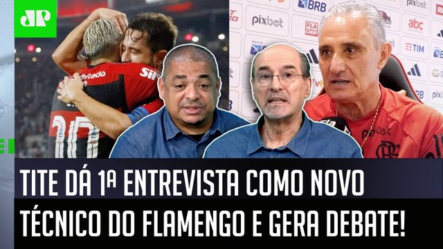 Gente, isso que o Tite FALOU sobre o Flamengo foi MUITO... DECLARAÇÃO PROVOCA DEBATE!