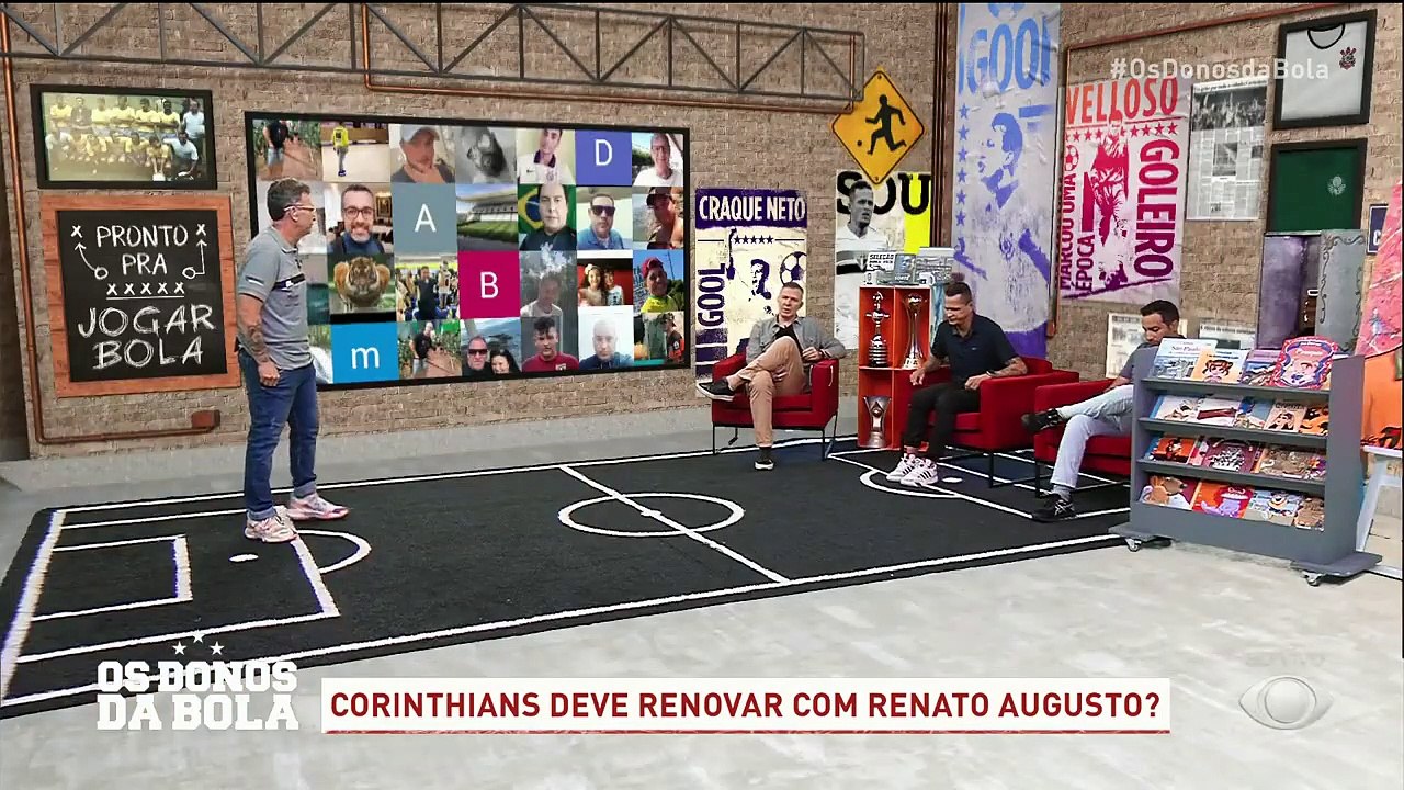 Neto opina sobre Renato Augusto no Corinthians: “Renovaria por mais um ano”